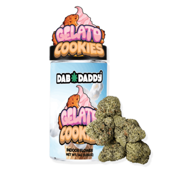 Gelato Cookies Flower Dab Daddy® 14g Premium Indoor Flower