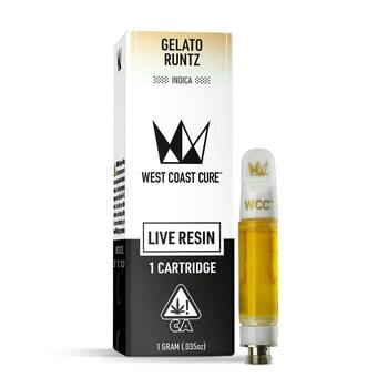 Gelato Runtz Live Resin Cartridge - 1g