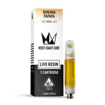 Banana Papaya Live Resin Cartridge - 1g