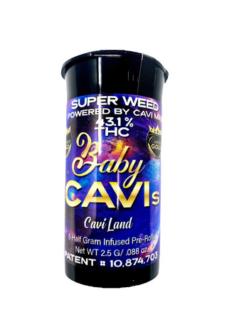 Caviar Gold l Baby Cavi l Cavi Land l 2.5g 5pk